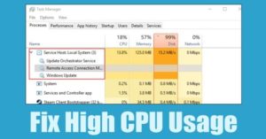 Anfitrión del servicio: Sistema Local - Cómo arreglar el alto uso de la CPU