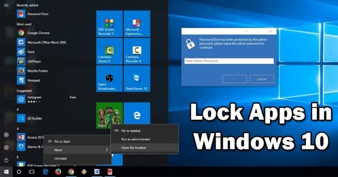 Cómo bloquear aplicaciones específicas en Windows 10