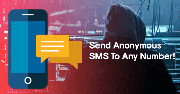 Cómo enviar un SMS anónimo a cualquier número