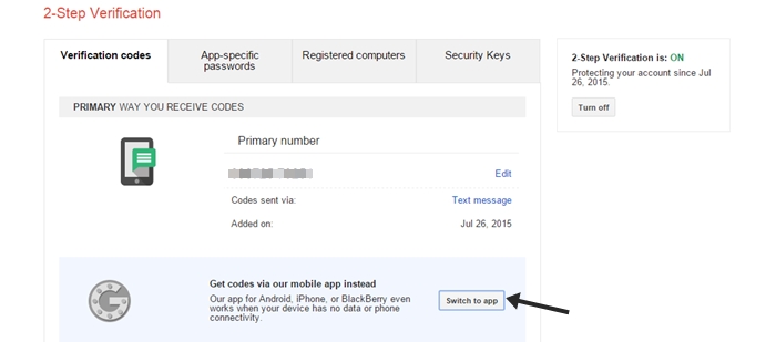 Cómo proteger la cuenta de Google de los piratas informáticos mediante Google Authenticator App