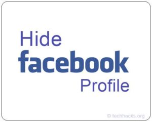 Cómo ocultar el perfil de Facebook de otros usuarios