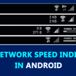 Cómo añadir el indicador de velocidad de la red en la barra de estado de Android