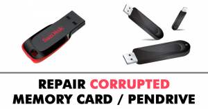 Cómo reparar una tarjeta de memoria o un bolígrafo USB dañados