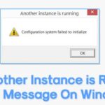 Cómo solucionar el error "Otra instancia se está ejecutando" en Windows 10