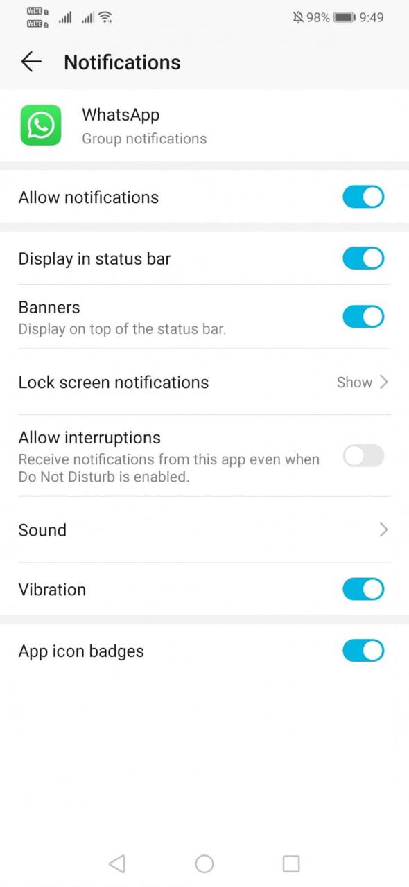 Cómo personalizar las notificaciones de WhatsApp 2020