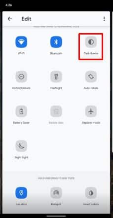 Cómo activar el modo oscuro en Android 10