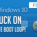 Cómo arreglar Windows 10 atascado en el bucle de reinicio sin fin