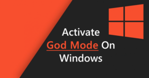 Cómo activar el modo Dios en Windows 7, 8 y 10