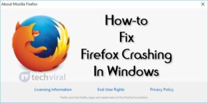 Cómo arreglar la caída de Firefox en Windows