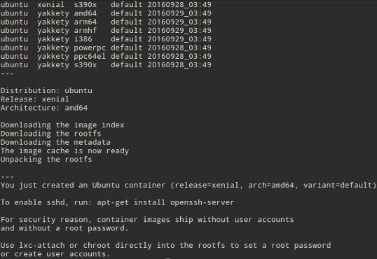 Cómo ejecutar múltiples distros usando contenedores Linux