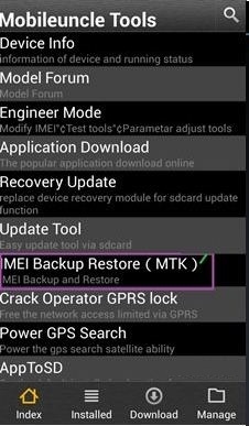 Cómo hacer una copia de seguridad y restaurar el número IMEI de Android