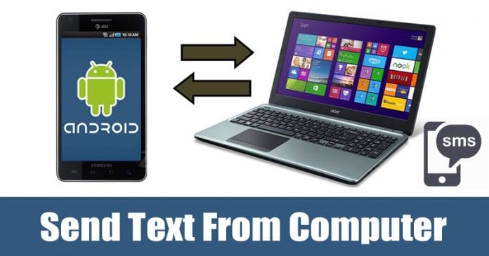 Cómo enviar texto desde la computadora (6 formas de trabajo) 2020