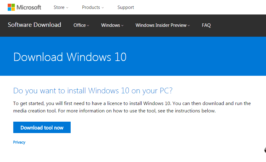Windows 10 Descarga gratuita Versión completa 32 o 64 Bit 2020