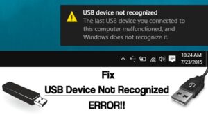 Cómo reparar un dispositivo USB que no reconoce un error en Windows