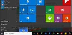 Cómo agregar enlaces de sitios web al menú de inicio de Windows 10