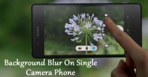 Cómo fotografiar el desenfoque del fondo en un teléfono con una sola cámara Android