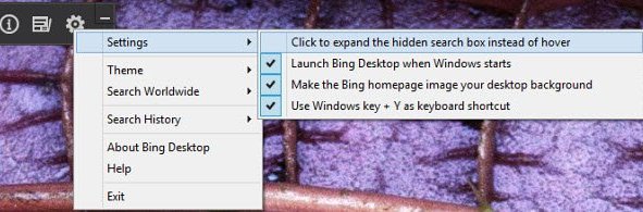 Cómo establecer los fondos de escritorio de Bing como fondo de escritorio en Windows 10