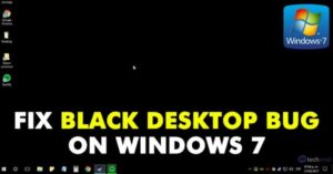 Cómo solucionar un error de escritorio negro en un equipo con Windows 7