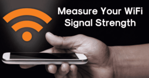 Cómo medir la fuerza de la señal de WiFi