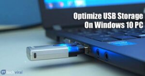 Cómo optimizar el almacenamiento USB en un PC con Windows 10