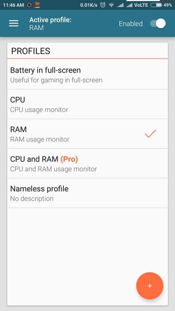 Cómo mostrar la temperatura de la CPU en la barra de estado de Android
