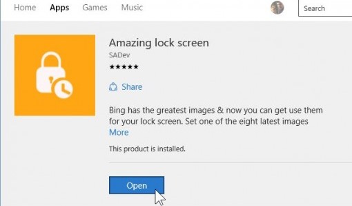 Cómo configurar las imágenes de Bing como fondo de pantalla de bloqueo de Windows 10