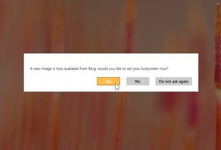 Cómo configurar las imágenes de Bing como fondo de pantalla de bloqueo de Windows 10
