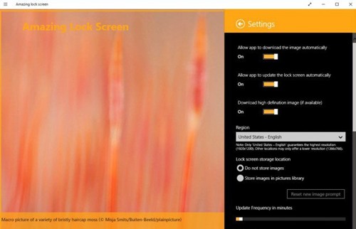 Cómo configurar las imágenes de Bing como fondo de pantalla de bloqueo de Windows 10