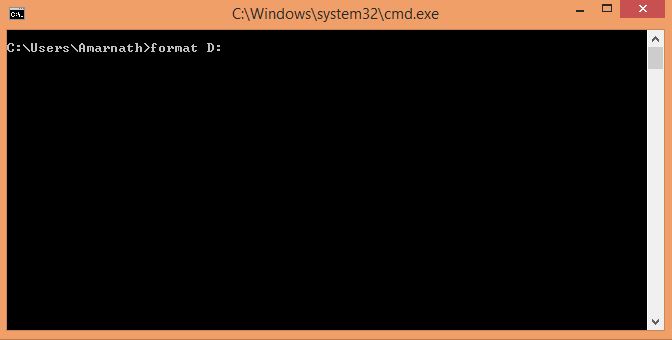 Cómo formatear el pendrive usando el símbolo de comando en Windows
