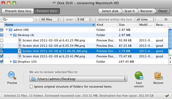 Cómo recuperar archivos borrados en tu Mac OS X