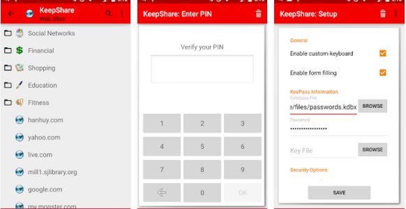 Las 5 mejores aplicaciones de KeePass Companion para Android