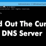 Cómo averiguar el servidor DNS actual que está utilizando