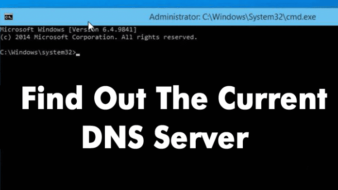 Cómo averiguar el servidor DNS actual que está utilizando