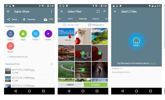 Las 10 mejores alternativas de SHAREit para Android 2020