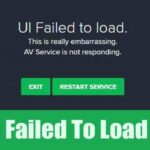 Cómo solucionar el error de carga de la interfaz de usuario en Avast Antivirus