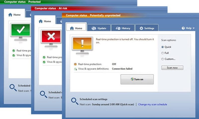 Recupera el antiguo Windows Defender en Windows 10