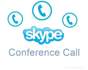 Cómo hacer una llamada en conferencia en Skype