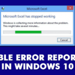 Cómo deshabilitar el reporte de errores en Windows 10