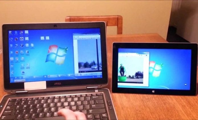 Cómo usar un ordenador portátil con Windows como monitor inalámbrico (para otro PC)