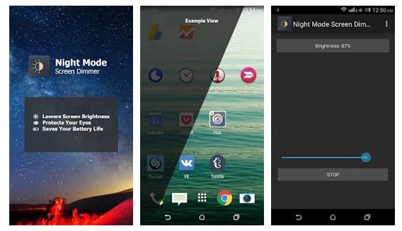 15 mejores aplicaciones de atenuación de pantalla para Android en 2020