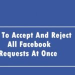 Cómo aceptar y rechazar todas las solicitudes de Facebook de una vez