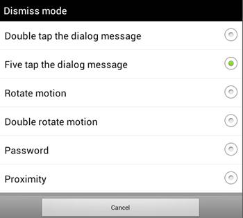 Asegure las aplicaciones de Android mostrando una falsa notificación de colisión