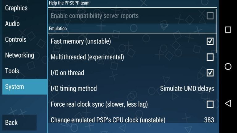 La mejor configuración para PPSSPP en Android (100% funcionando)