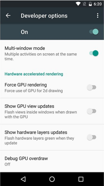 Cómo activar la función de ventanas múltiples en Android