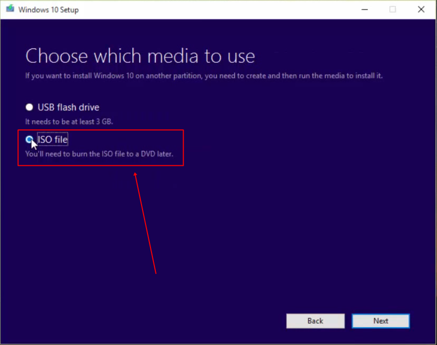 Cómo crear un disco de instalación de Windows 10