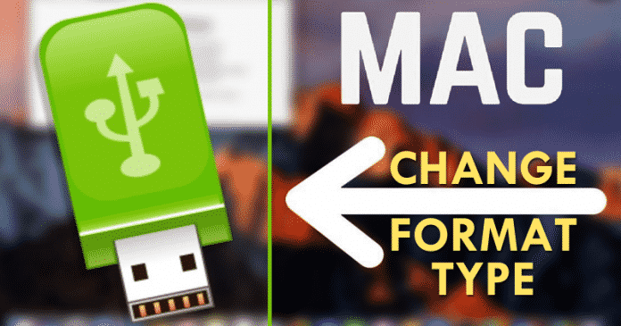 Cómo formatear cambiando el tipo de formato de una unidad USB en macOS