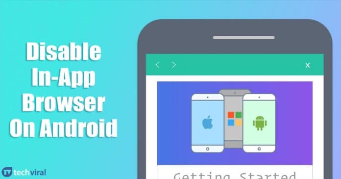 Cómo inhabilitar el navegador In-App en Google App y Gmail Cómo inhabilitar el navegador In-App en Google App y Gmail