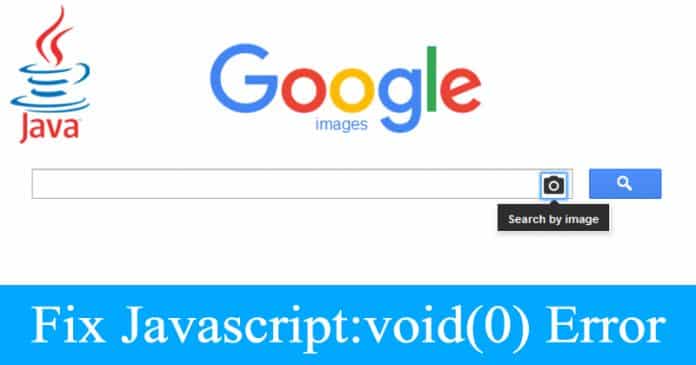 Cómo arreglar el mensaje de error de Javascript:void(0) del navegador web