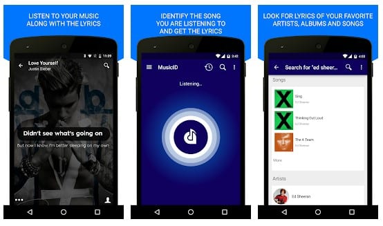 Las 10 mejores aplicaciones de letras de canciones para Android 2020