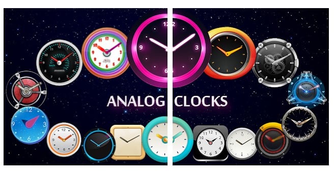15 mejores aplicaciones de relojes analógicos para Android en 2020